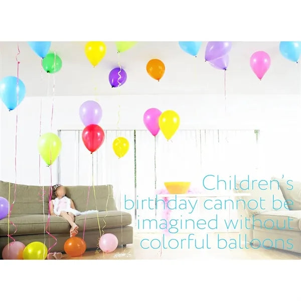 Matte Finish 12 Inch Latex Balloons For Party Decor