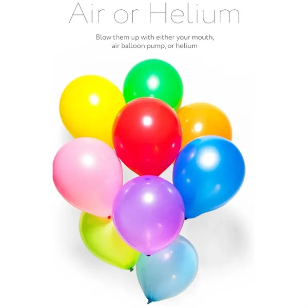 Matte Finish 12 Inch Latex Balloons For Party Decor
