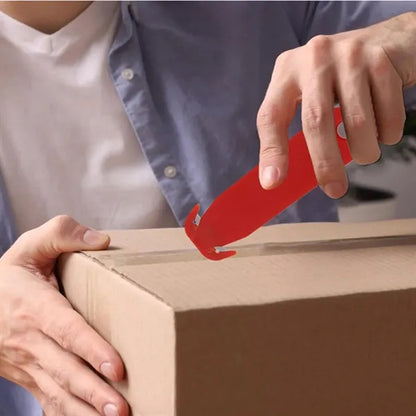Dual Blade Safety Cutter Opener Box Film Rope Slitter Tool