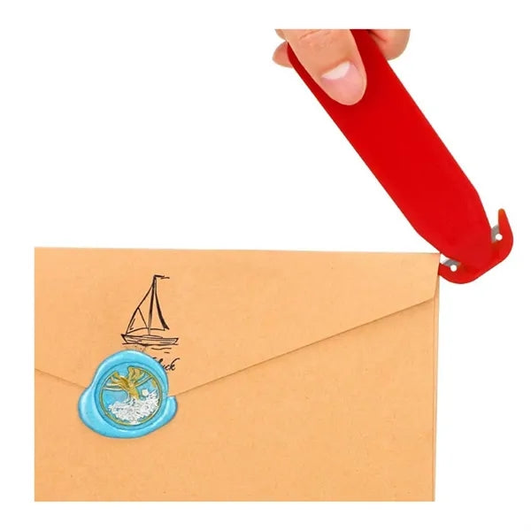 Dual Blade Safety Cutter Opener Box Film Rope Slitter Tool