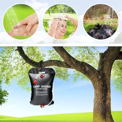 Portable Collapsible Shower Reservoir for Camping & Outdoor