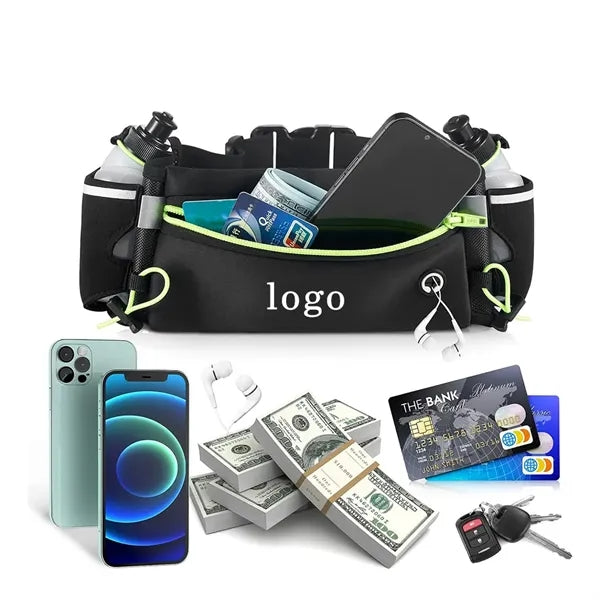 All-in-One Outdoor Hydration Waist Pack with Phone Pocket