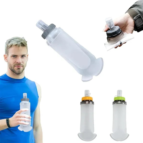 Collapsible Silicone Sports Hydration Flask
