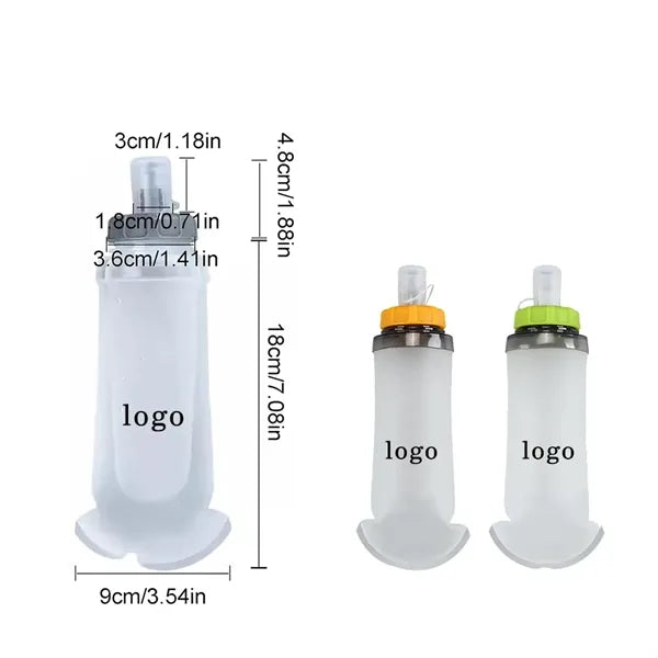 Collapsible Silicone Sports Hydration Flask
