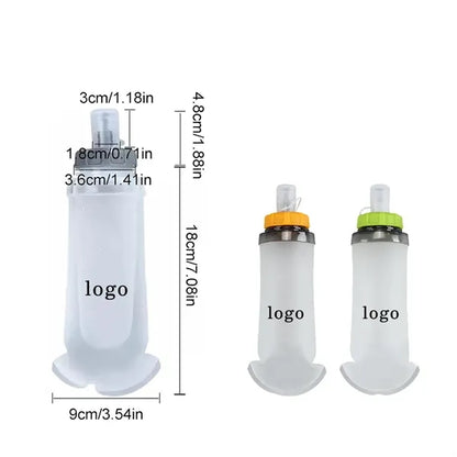 Collapsible Silicone Sports Hydration Flask