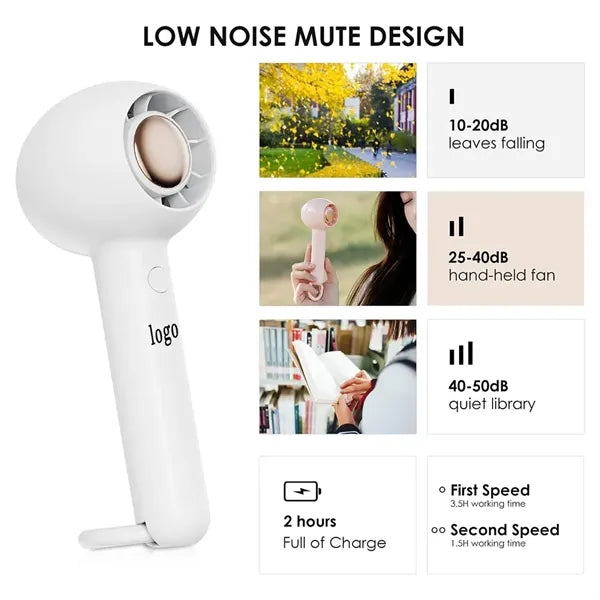Handheld Portable Turbine Bladeless Mini Fan