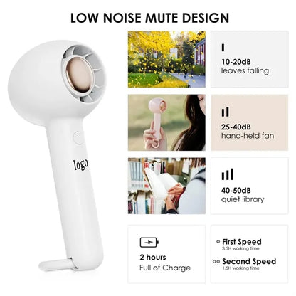 Handheld Portable Turbine Bladeless Mini Fan