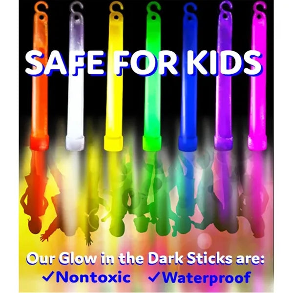 6 Inch Glow Sticks Light Up Party Concert Supplies