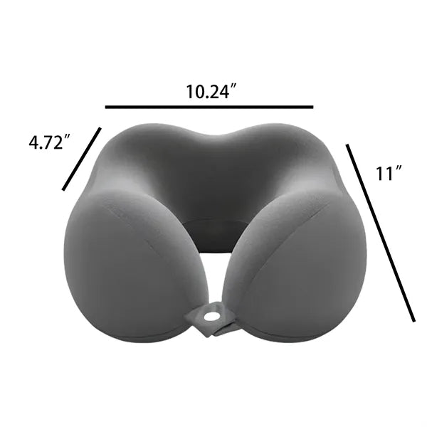 Memory Foam Travel Neck Pillow With Portable Storage Case