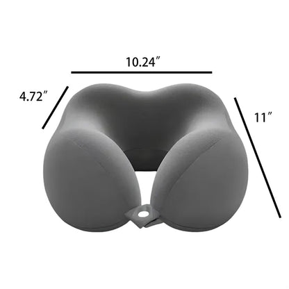 Memory Foam Travel Neck Pillow With Portable Storage Case