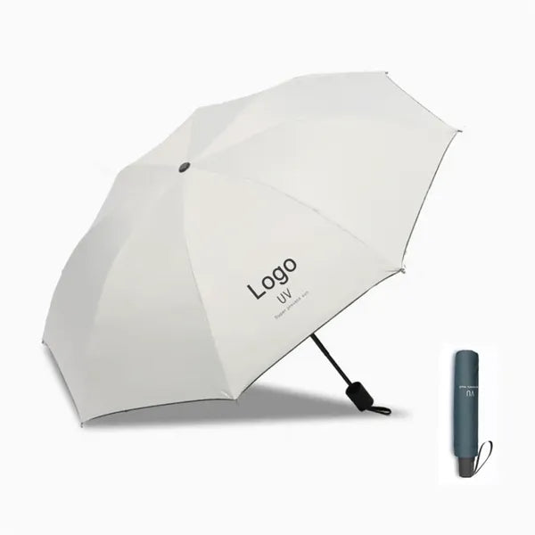 8 Ribs Folding Umbrella, Compact, Windproof