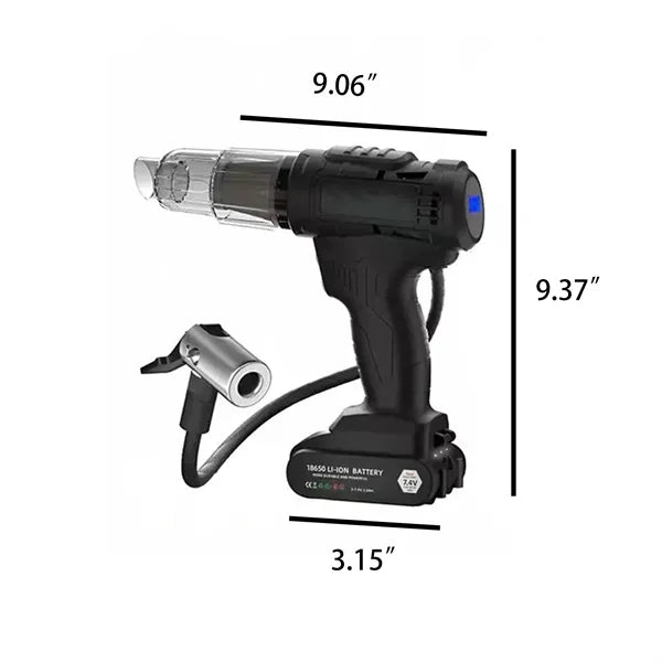 Vacuum Cleaner Air Pump All-in-One Set With Multiple Nozzles