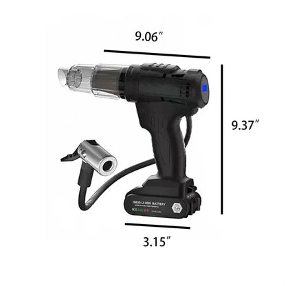 Vacuum Cleaner Air Pump All-in-One Set With Multiple Nozzles