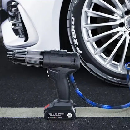 Vacuum Cleaner Air Pump All-in-One Set With Multiple Nozzles