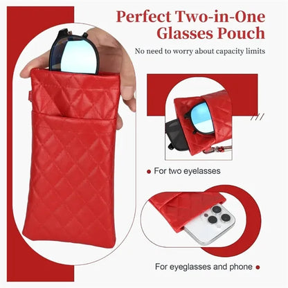 Double Glasses Soft Case