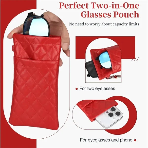 Double Glasses Soft Case