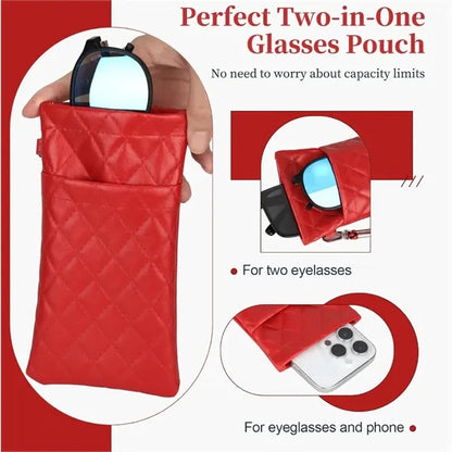Double Glasses Soft Case