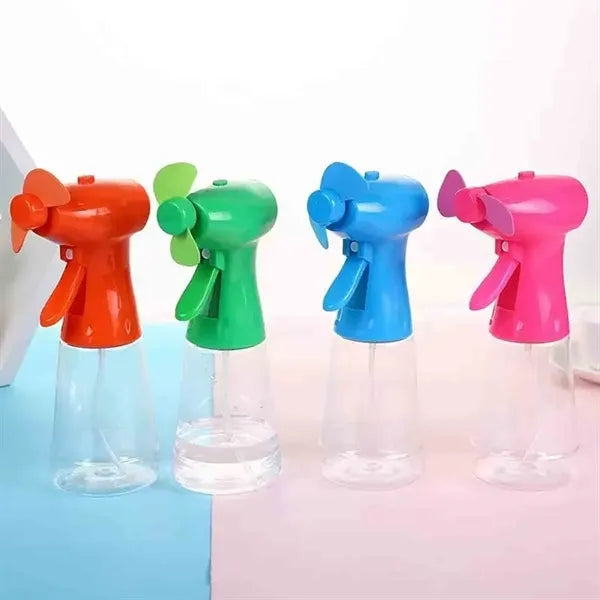 Portable Spray Bottle With Mini Fan
