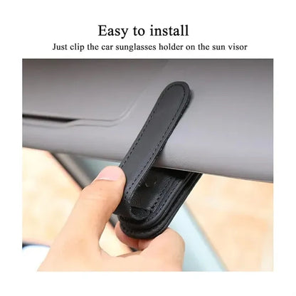 Magnetic Sunglasses Holder and Ticket Card Clip