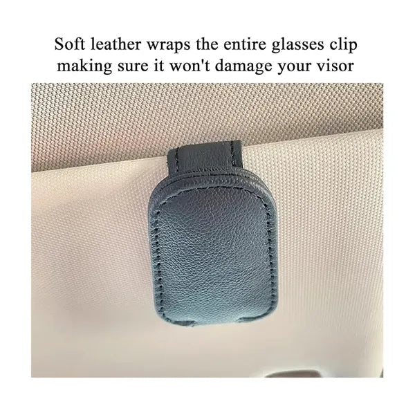 Magnetic Sunglasses Holder and Ticket Card Clip