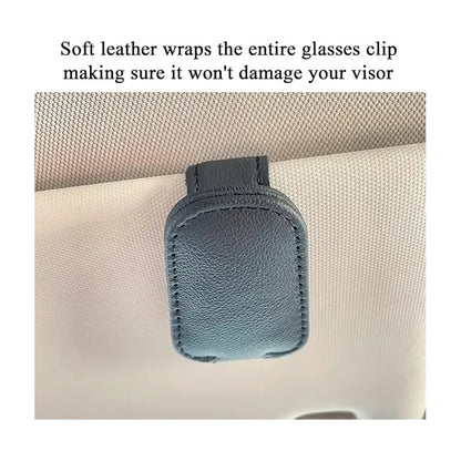 Magnetic Sunglasses Holder and Ticket Card Clip