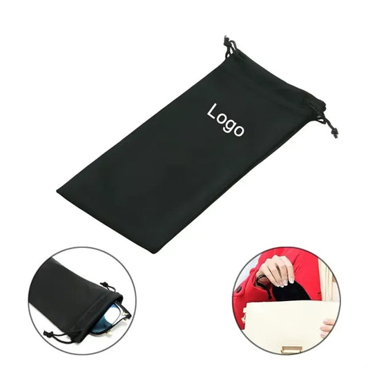 Premium Quality Microfiber glasses Pouch With drawstring
