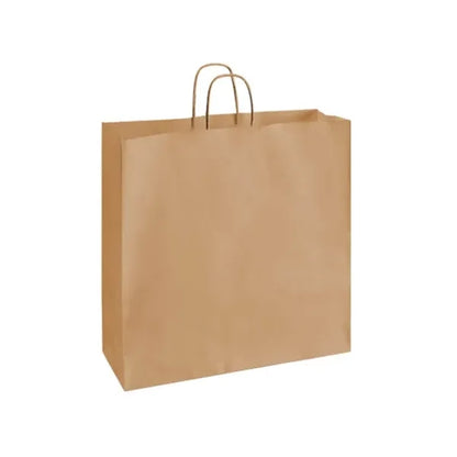 Kraft Paper Shopping Bags - Brown