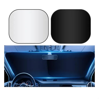 Foldable 2-Piece Automotive Car Window Sunshade