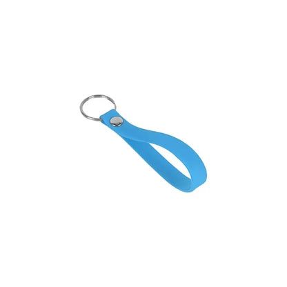 SCREEN PRINTED SILICONE BRACELET KEYRING