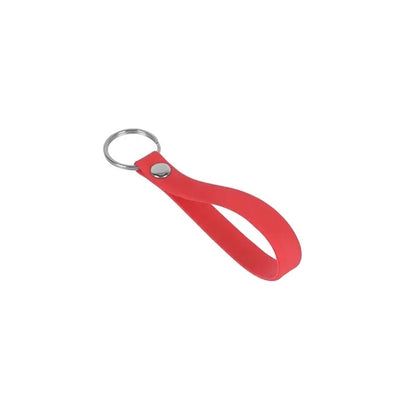 SCREEN PRINTED SILICONE BRACELET KEYRING
