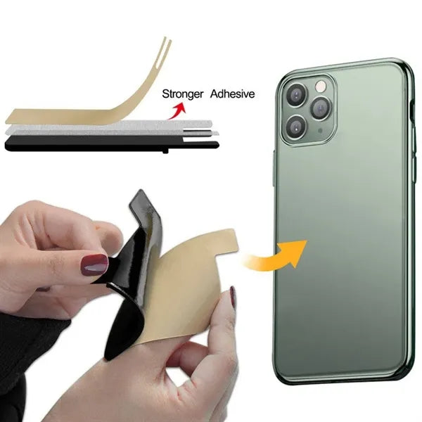 Double Layer Silicone Phone Wallets