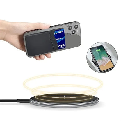Double Layer Silicone Phone Wallets