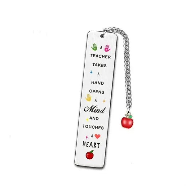 Stainless steel bookmark