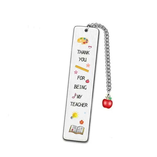 Stainless steel bookmark