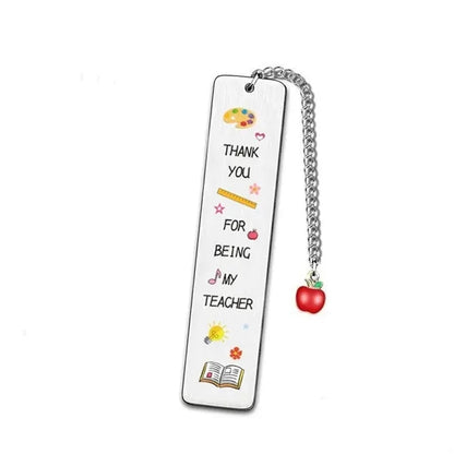 Stainless steel bookmark