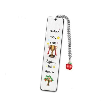 Stainless steel bookmark