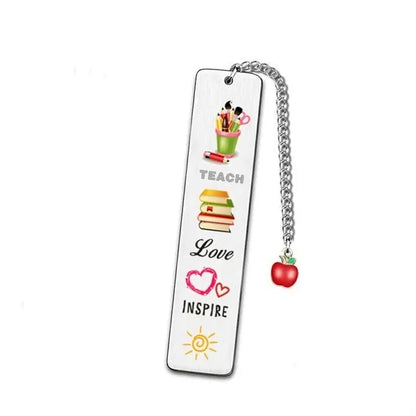 Stainless steel bookmark