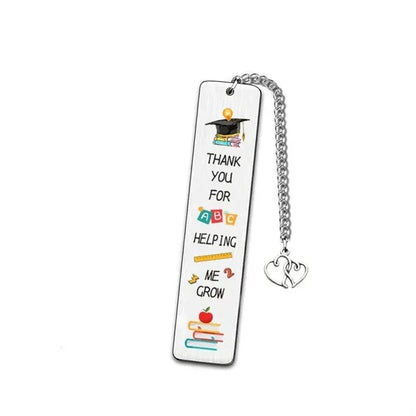 Stainless steel bookmark