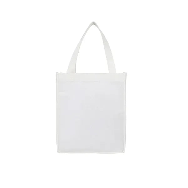 12" W X 8" D X 13" H Laminated Non-Woven Tote Bag