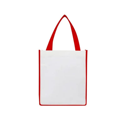 12" W X 8" D X 13" H Laminated Non-Woven Tote Bag