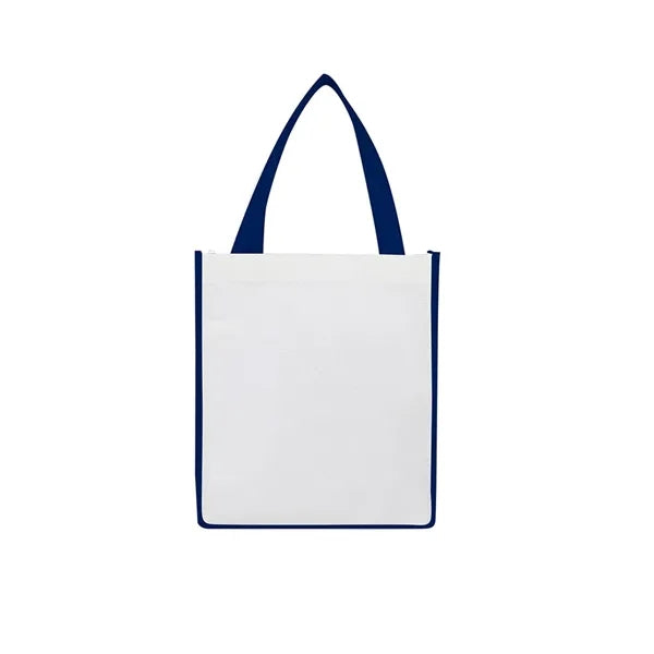 12" W X 8" D X 13" H Laminated Non-Woven Tote Bag