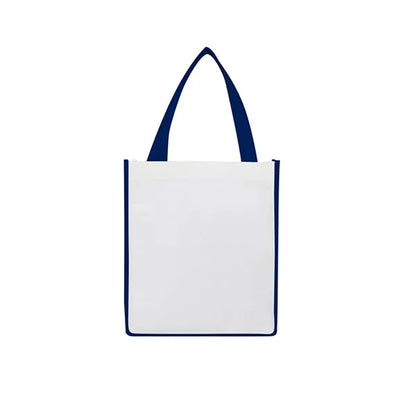 12" W X 8" D X 13" H Laminated Non-Woven Tote Bag