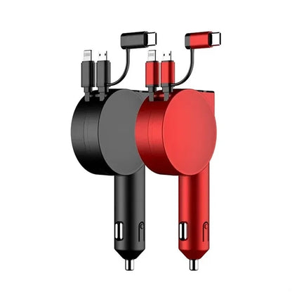 60W Car Charger Retractable