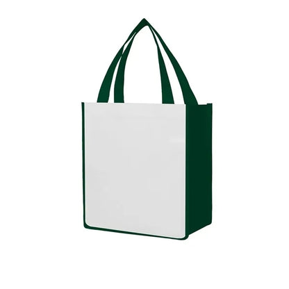 13" W X 15" H X 10" D Laminated Non-Woven Tote Bag