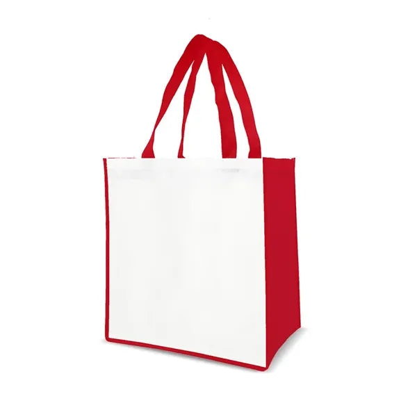 13" X 13" X 5" Laminated Non Woven Tote Bag