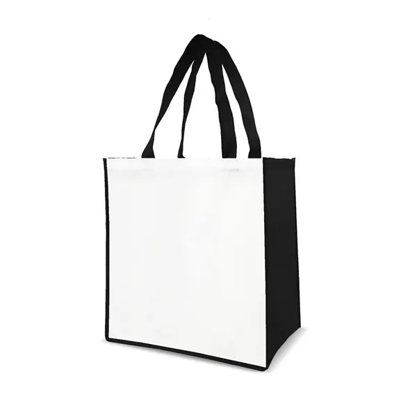 13" X 13" X 5" Laminated Non Woven Tote Bag