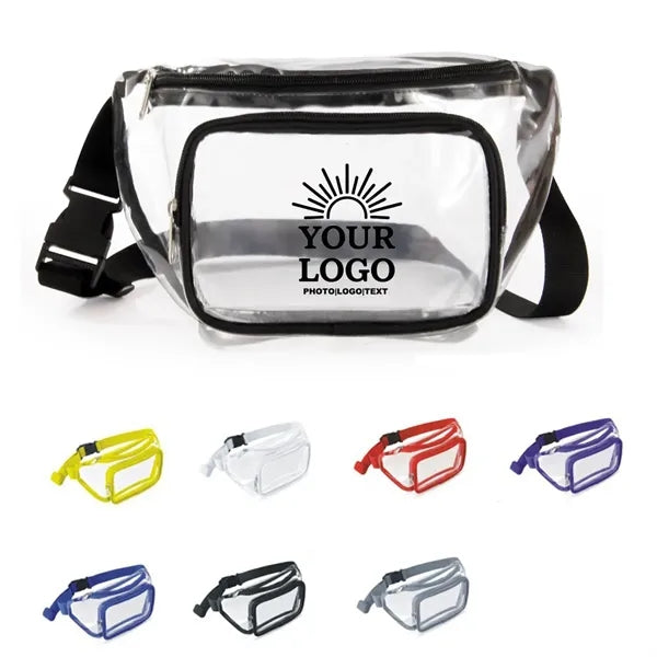 Clear Fanny Pack Stadium Approved Transparent Belt Bag