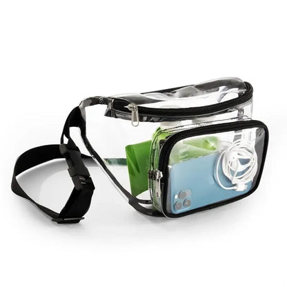 Clear Fanny Pack Stadium Approved Transparent Belt Bag