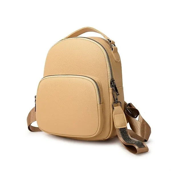 Mini Vegan Leather Daypack