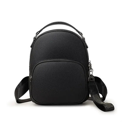 Mini Vegan Leather Daypack